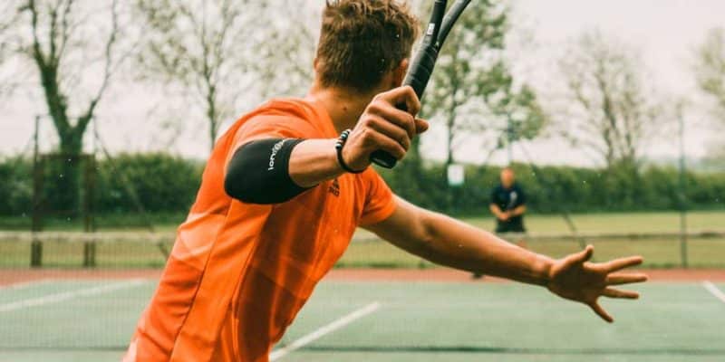 En tennisspelare